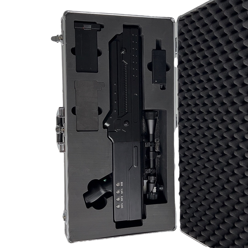  凤凰手持便携式枪型低空防御反制四通道B型